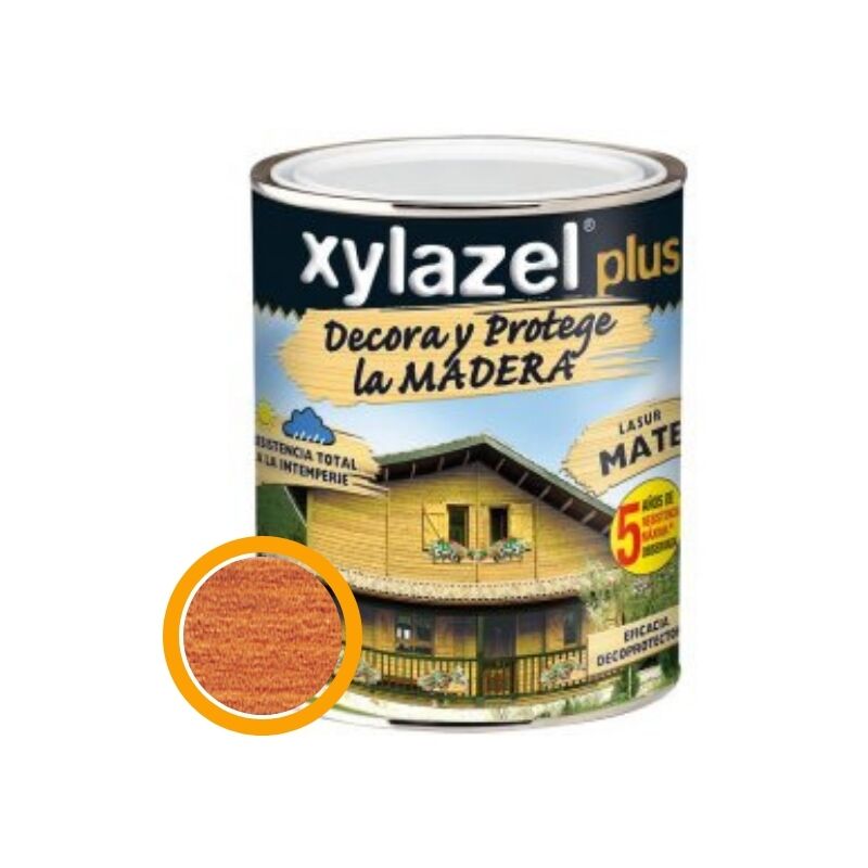 

Protector madera Lasur Xylazel Plus Mate Caoba 375ml