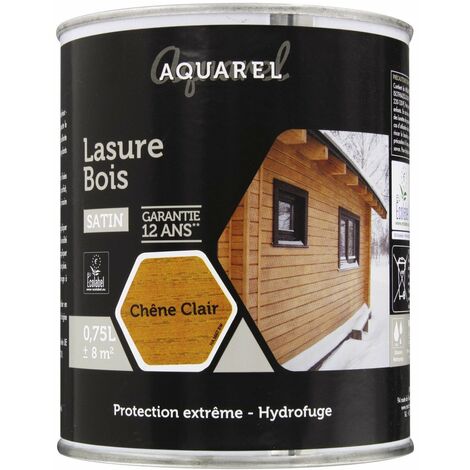 Lasure Aquarel 0,75 L Bg Chêne Clair