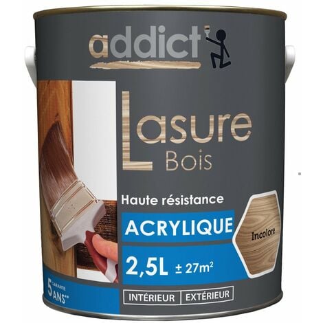 Addict Lasure Bois Acrylique Satin 2L5