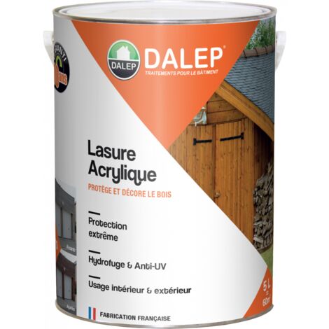 LASURE BOIS Chêne Foncé - Protection extrême 5L