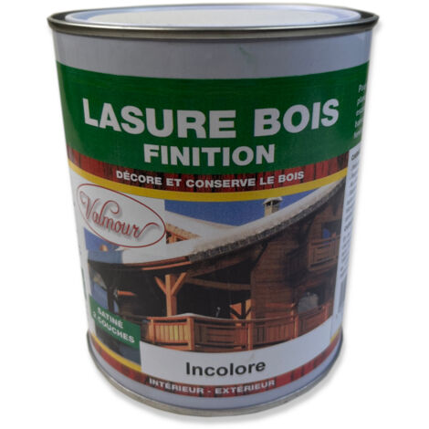 Lasure Bois VALMOUR, 1 litre CHENE CLAIR