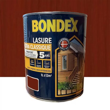 Lasure BONDEX Protection 10 ans Chêne doré 6 L