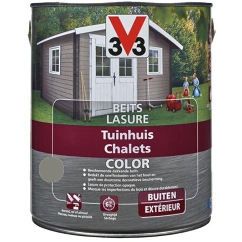 V33 - Lasure Chalets Color Little river 2,5 l