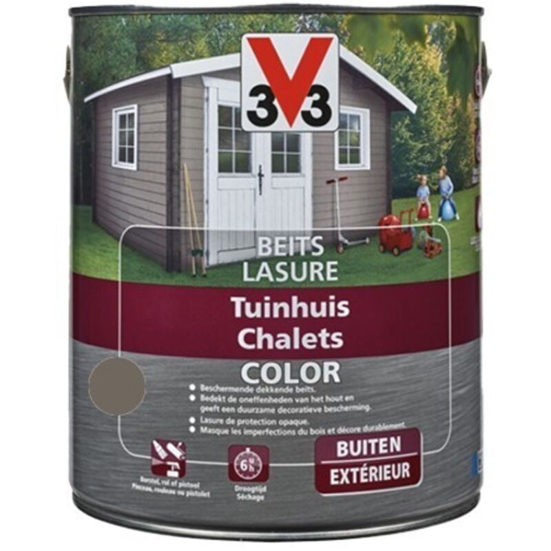 Lasure Chalets Color V33 Walnut 0,75 l