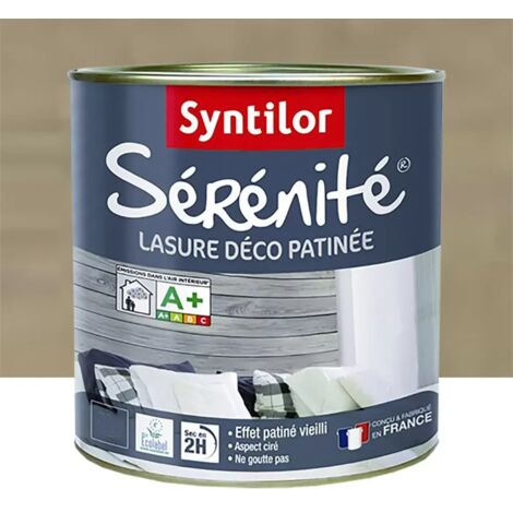Lasure déco patinée Syntilor Sérénité Vert de gris 0,5 L