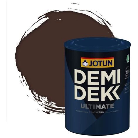 Lasure - DEMI DEKK ULTIMATE - Satinée - Brun Chocolat - 0,75L - Extérieur