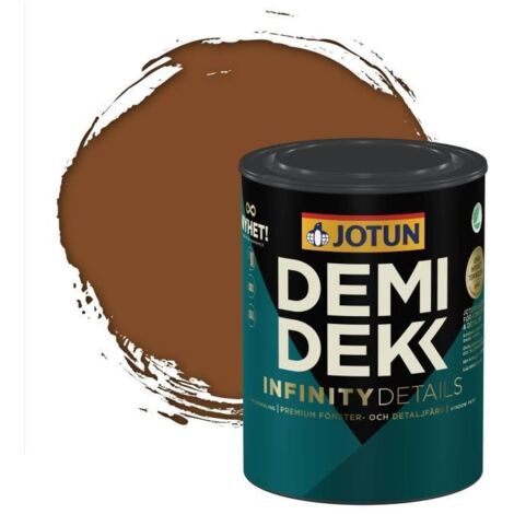 Lasure - DEMIDEKK INFINITY DETAILS - Opaque Satinée - Brun Argile - 0,75L