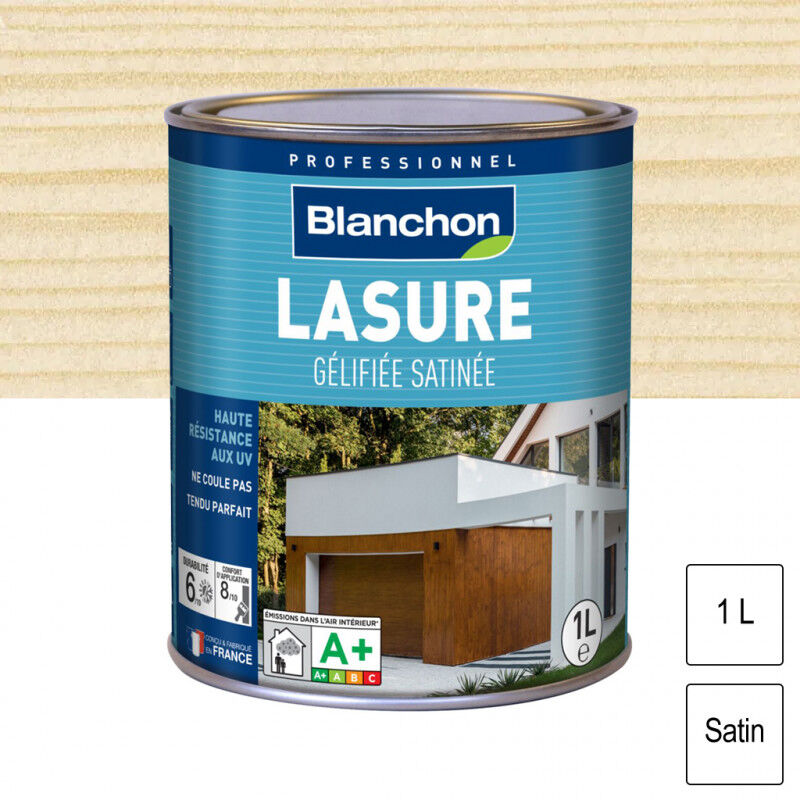 Lasure Gélifiée Incolore 1L Blanchon