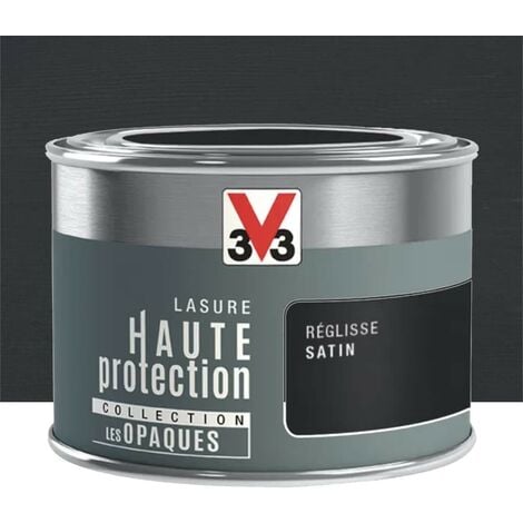Lasure Haute Protection V33 Les Opaques Réglisse 0,125 L