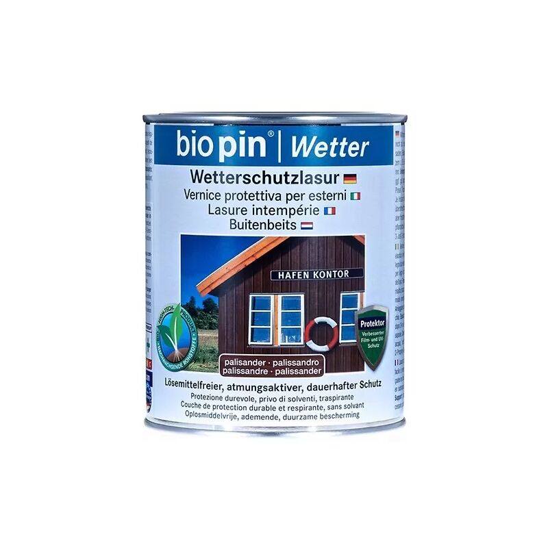 Biopin Nature - Lasure intempérie bio pin Palissandre 2,5 l