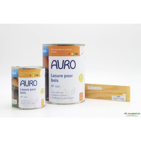 Lasure diluable à l'eau sans solvant (Aqua) n°160 - AURO (Coloris : Pin)