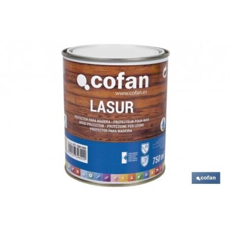 Lasure Protection à l'eau pour Bois Finition mate Plusieurs Contenances et Couleurs