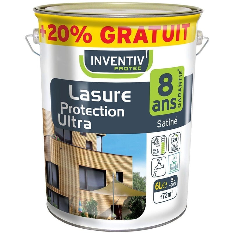 Ateliers 28 - Lasure Protection Ultra 8 ans - inventiv - Finition Satinée