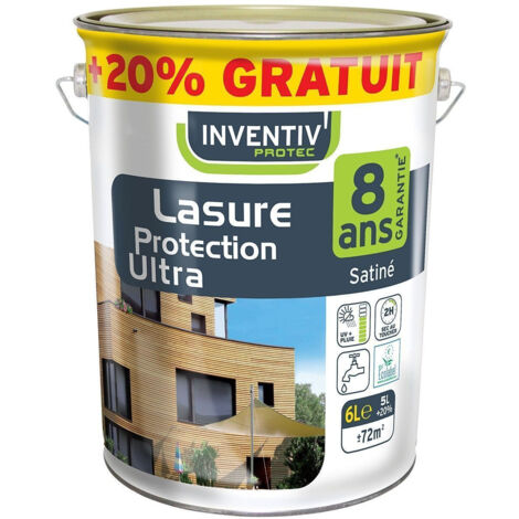 Lasure Protection Ultra 8 ans - INVENTIV - Finition Satinée