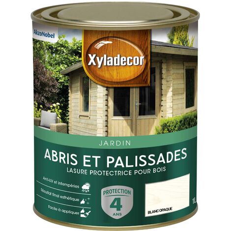 Lasure protectrice 1L Mat - Abris et Palissades - bois extérieur - Xyladecor