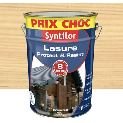 Lasure SYNTILOR Resist & Protect 8 ans Incolore 5 L
