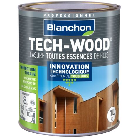 Lasure Tech-Wood Blanchon 5L - Plusieurs modèles disponibles