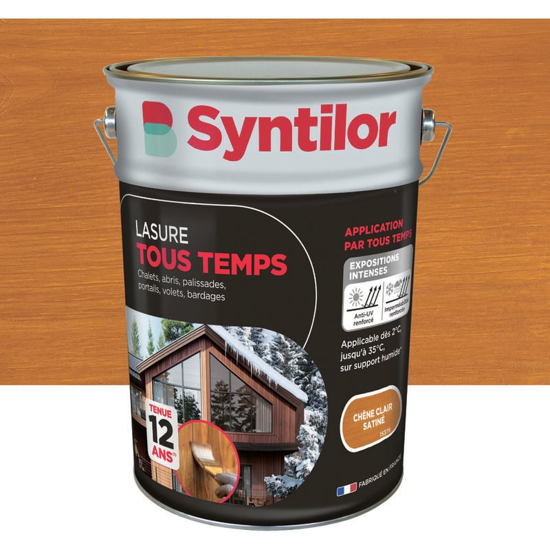 Lasure Tous Temps Syntilor 5L Chêne Clair