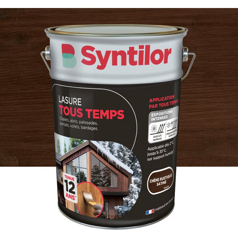 Syntilor - Lasure Tous Temps 5L Chêne Rustique
