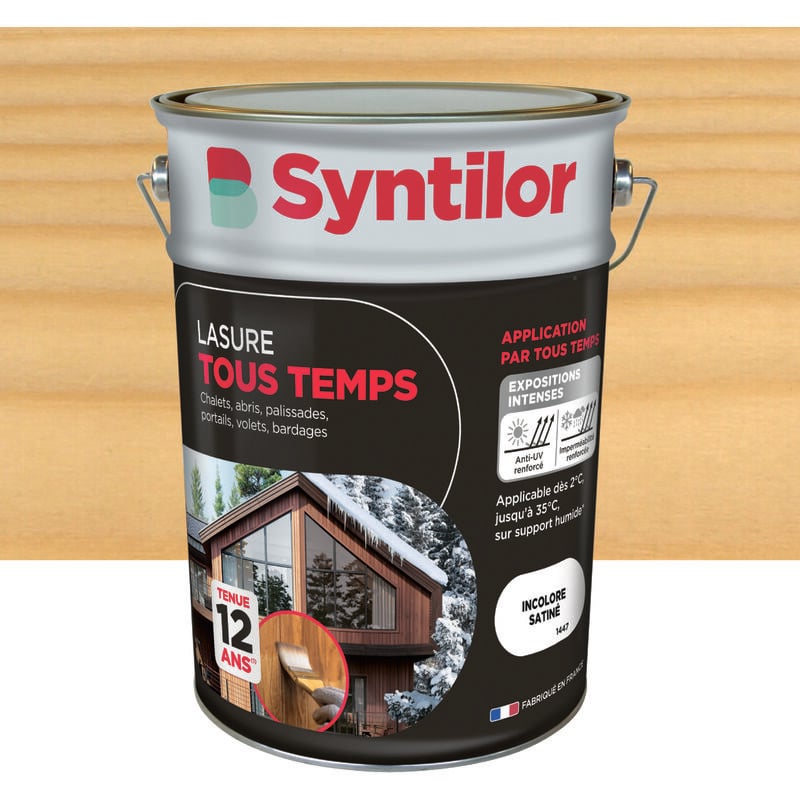 Lasure Tous Temps Syntilor 5L Incolore