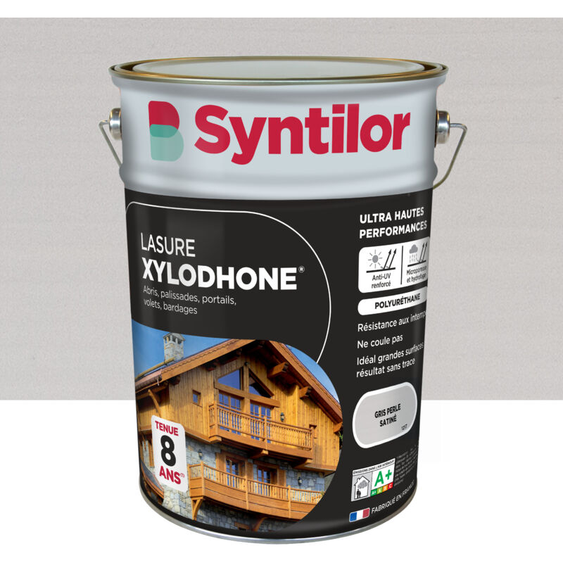 Syntilor - Lasure Xylodhone 5L Gris Perle Satiné