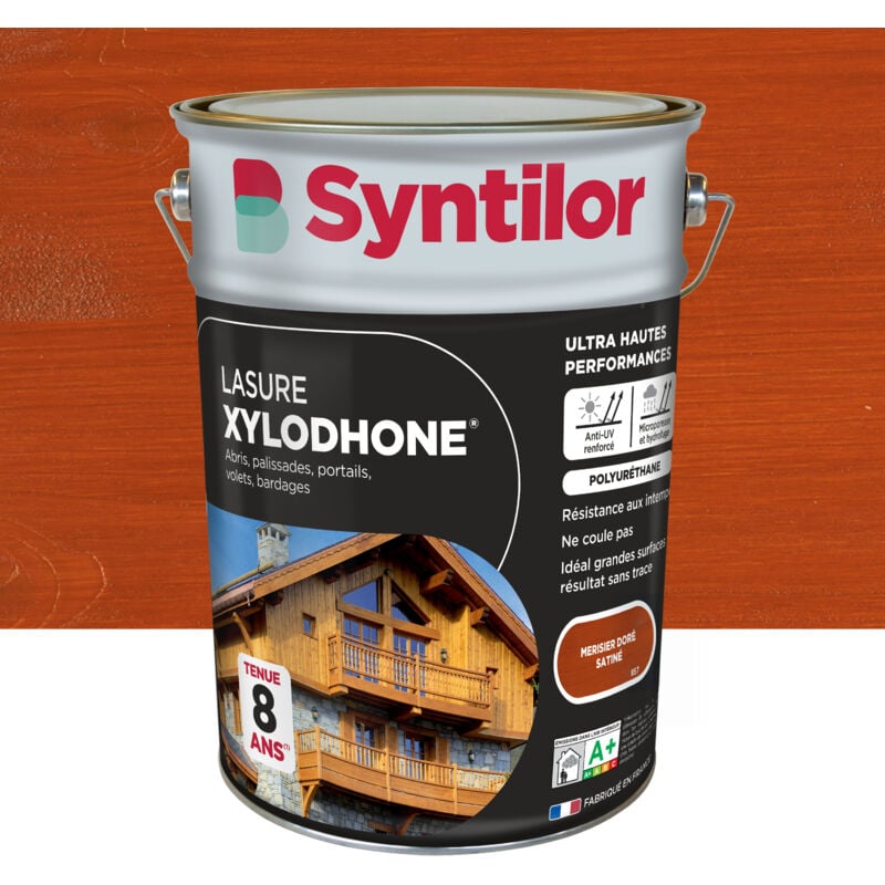 Lasure Xylodhone Syntilor 5L Merisier Doré Satiné