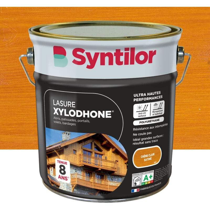 Syntilor - Lasure Xylodhone 2,5L Chêne Clair Satiné