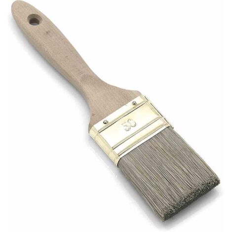 Lasurpinsel 10. Stärke, 60 mm dunkle Spezial-Borste 60 mm, vermessingt
