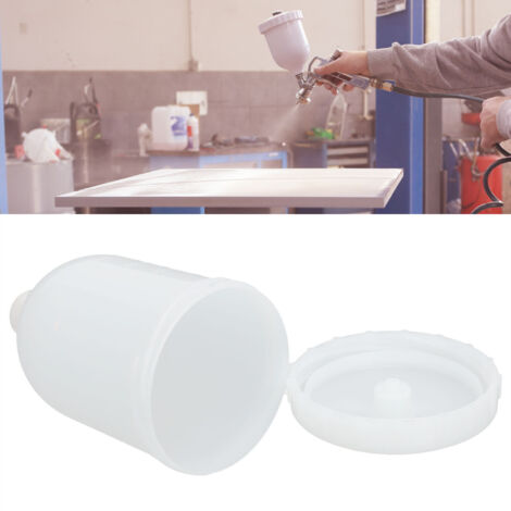Lata de pintura en aerosol de repuesto: recipiente de plástico de 300 ml con rosca interna de 15 mm.