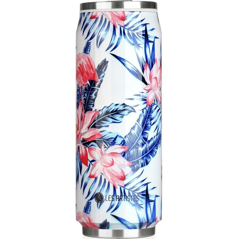 

Lata Inox Leaf Flamingos Alternativa3 500 ml