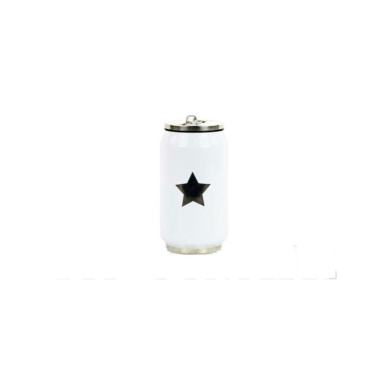 

Lata isotérmica 280ml Blanca Estrella Nega