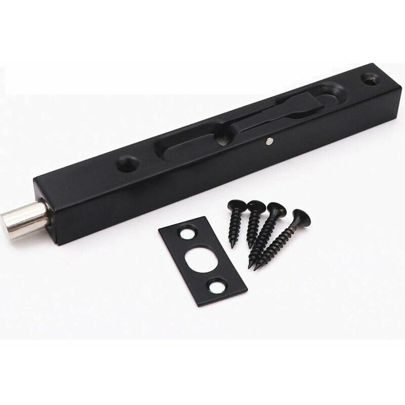 Hoopzi - Latch Lock - 8 Inch Concealed Security Door Lock for co.ukench Doors, Composite Doors, Wood Doors, Double Doors, (Bolt 1 Pcs)