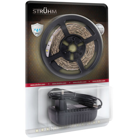 LATE LED 5MT 300 3000K IP65 BLISTER SET 24W 2100LM                                                       - Luce CALDA