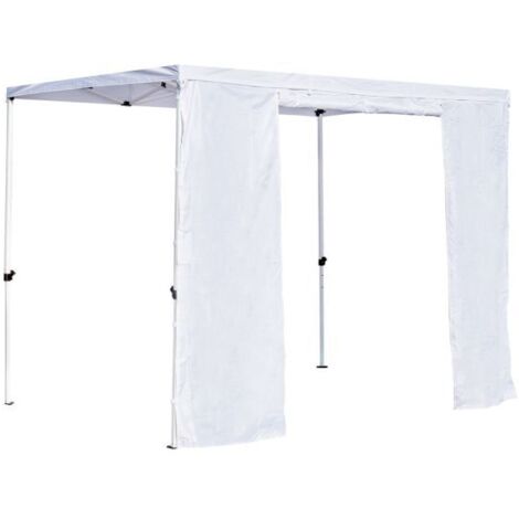 Laterales Individuales Carpas Plegables - Lateral con Puerta 2 Metros Master - Blanco