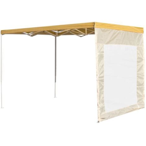 Laterales Individuales Carpas Plegables - Lateral con Ventana 2 Metros Master - Crema