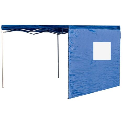 Laterales Individuales Carpas Plegables - Lateral con Ventana 3 Metros Eco - Azul