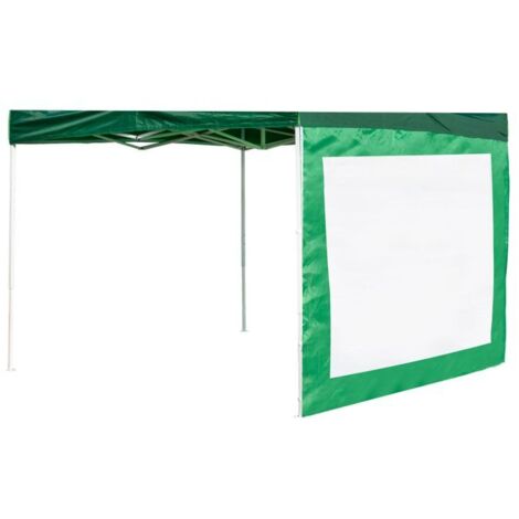 Laterales Individuales Carpas Plegables - Lateral con Ventana 3 Metros Eco - Verde