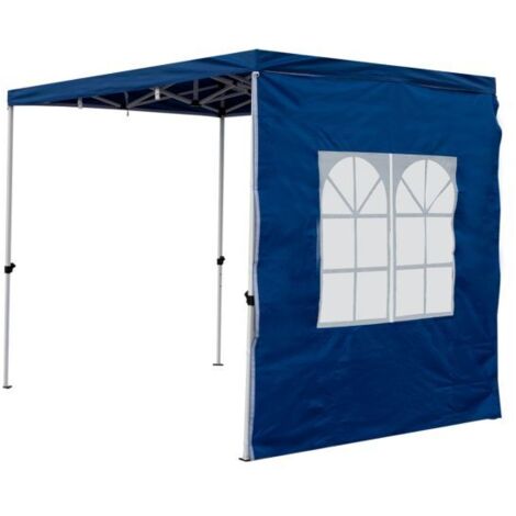 Laterales Individuales Carpas Plegables - Lateral con Ventana Inglesa 2 Metros Master - Azul