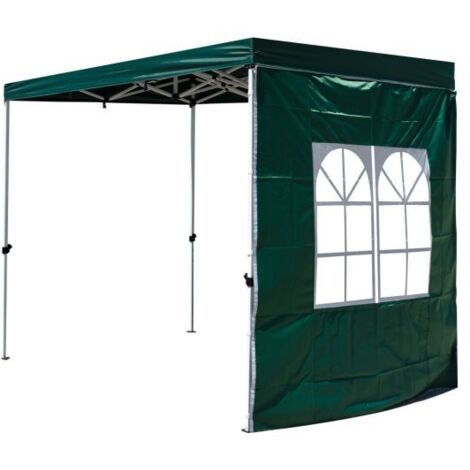 Laterales Individuales Carpas Plegables - Lateral con Ventana Inglesa 2 Metros Master - Verde