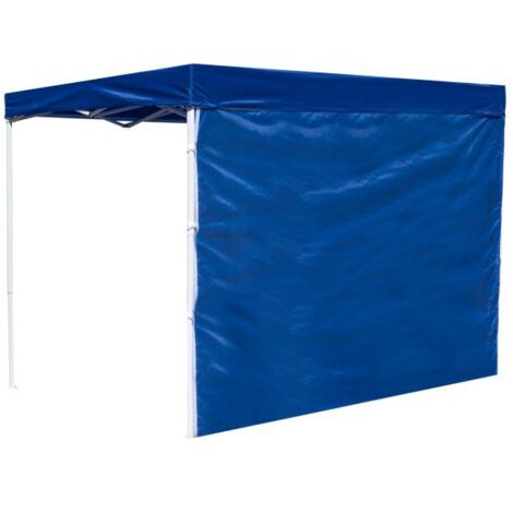 Laterales Individuales Carpas Plegables - Lateral Liso 3 Metros Eco - Azul