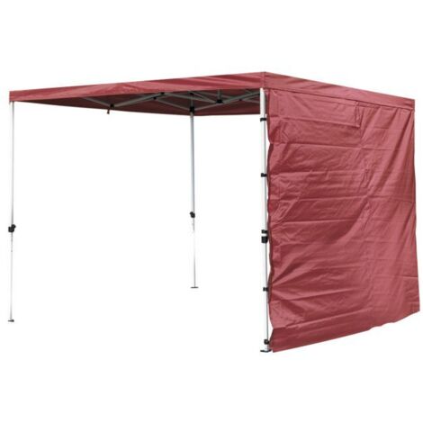 Laterales Individuales Carpas Plegables - Lateral Liso 3 Metros Master - Rojo