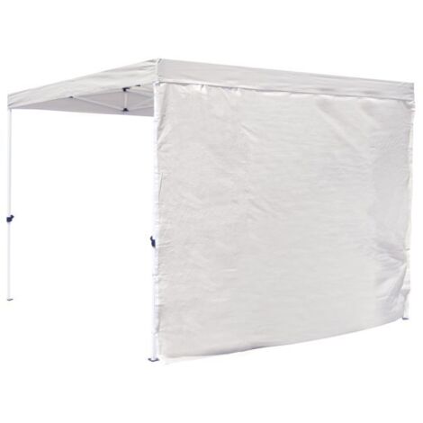 Laterales Individuales Carpas Plegables - Lateral Liso 4 Metros Master Plus - Blanco