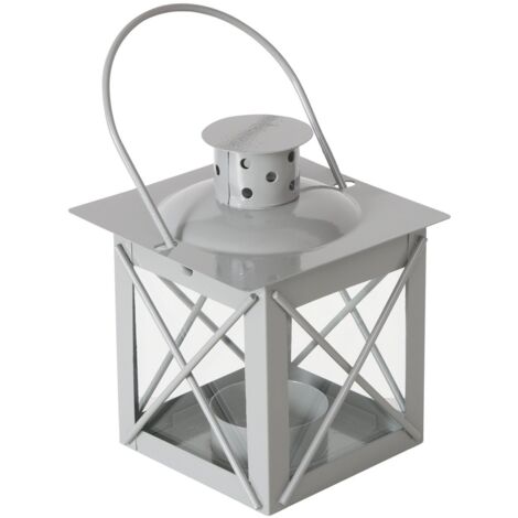 Laterne für Teelichter, Metallgriff, FAROL