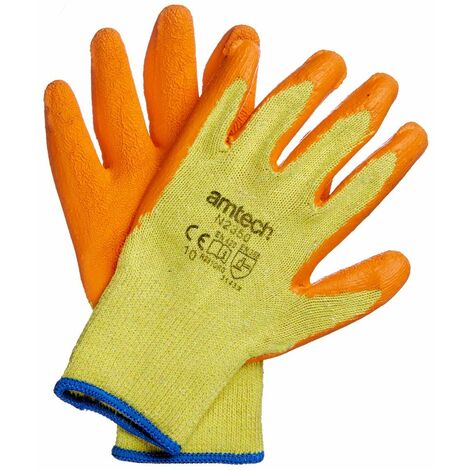 Latex Palm Coated Gloves XL (Size: 10) - N2350