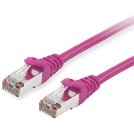 LATIGUILLO APANTALLADO S/FTP CATEGORIA 6 LIBRE HALOGENOS 5M COLOR MORADO EQUIP P/N 605554