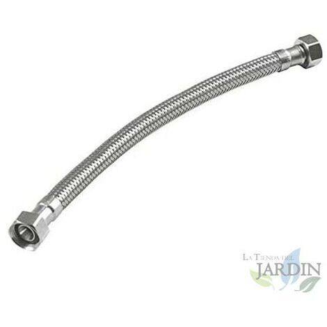 Latiguillo de Fontanería 50cm, 1/2" Hembra - 1/2" Hembra  Latiguillo Inoxidable  Latiguillo de Grifo Flexible