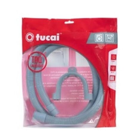Latiguillo descarga+ soporte curva tucai Ø19/21-200cm