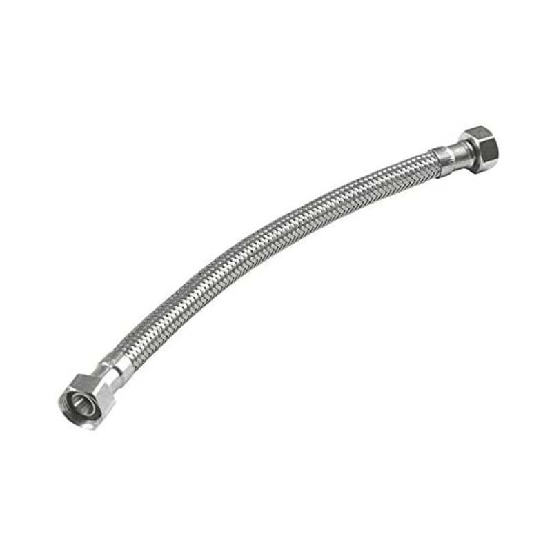 

LATIGUILLO FONTANERÍA 80cm, 3/8" hembra - 1/2" hembra
