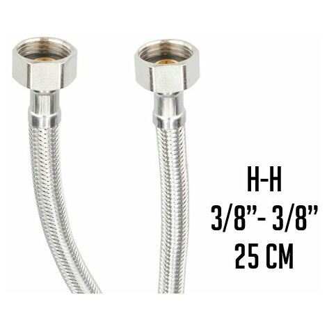 LATIGUILLO INOX. H3/8" X H3/8" 25 CM