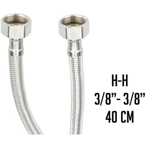 LATIGUILLO INOX. H3/8" X H3/8" 40 CM